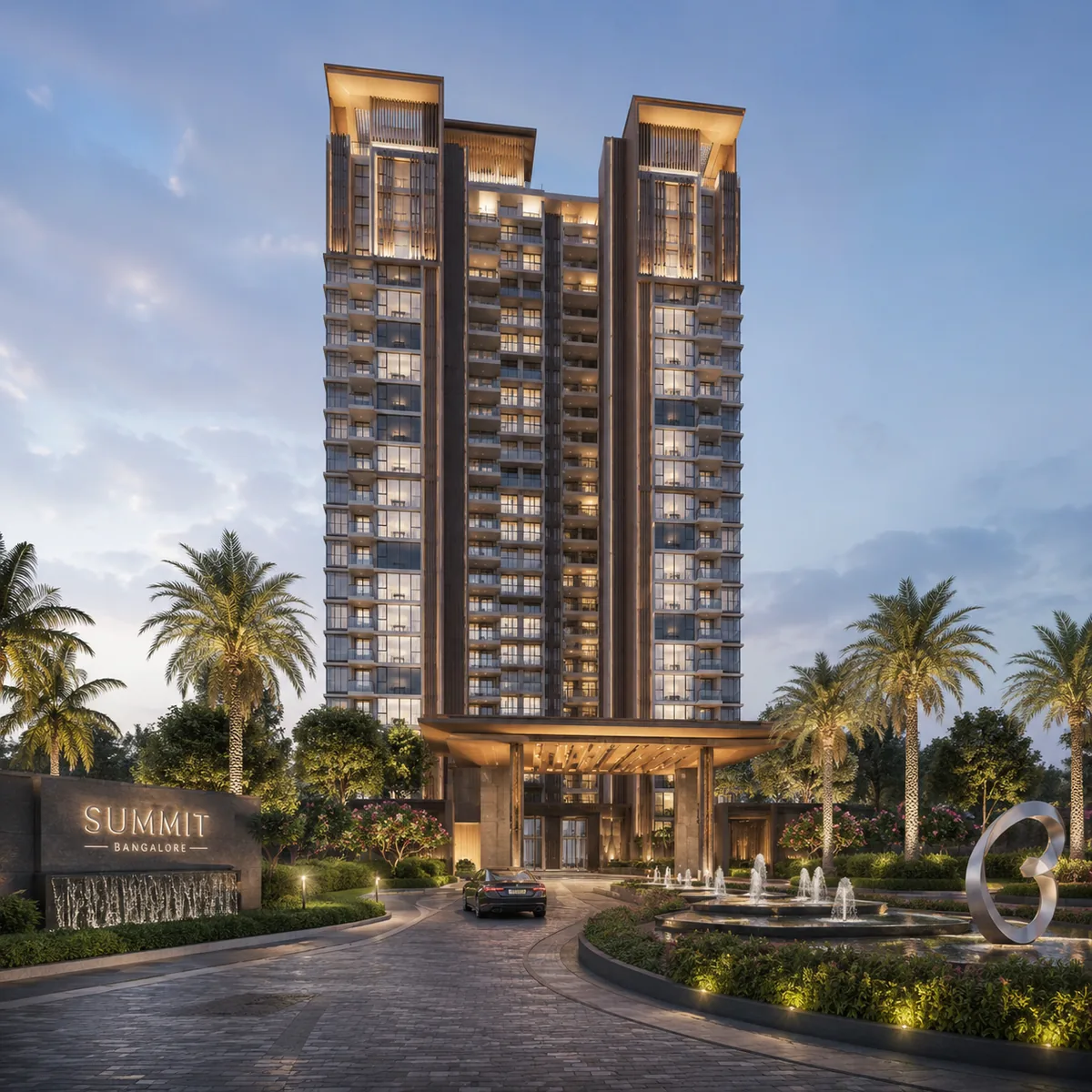 Exterior facade of Godrej Kada Agrahara